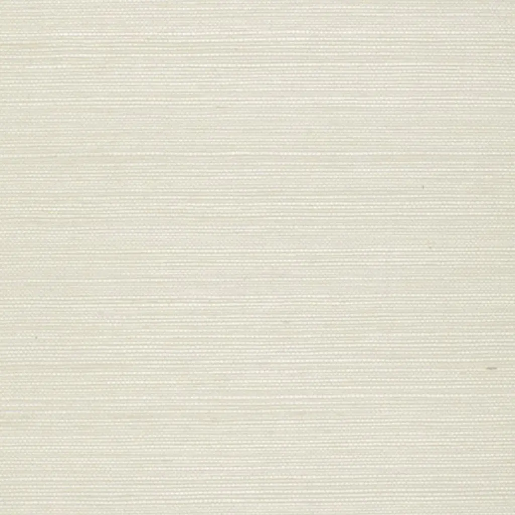 Schumacher Onna Sisal Wallpaper In Ivory