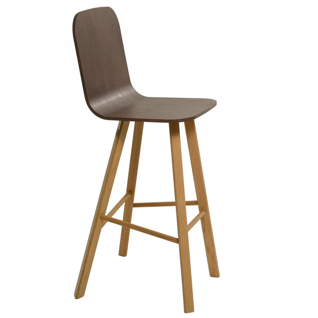 Tria Stool High Back By Colé, Minimalist Design Icon Inspired To Graphic Art