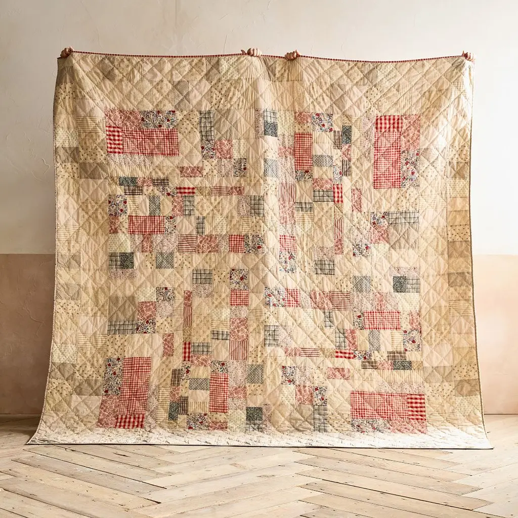Betty Remnant Patchwork Quilt