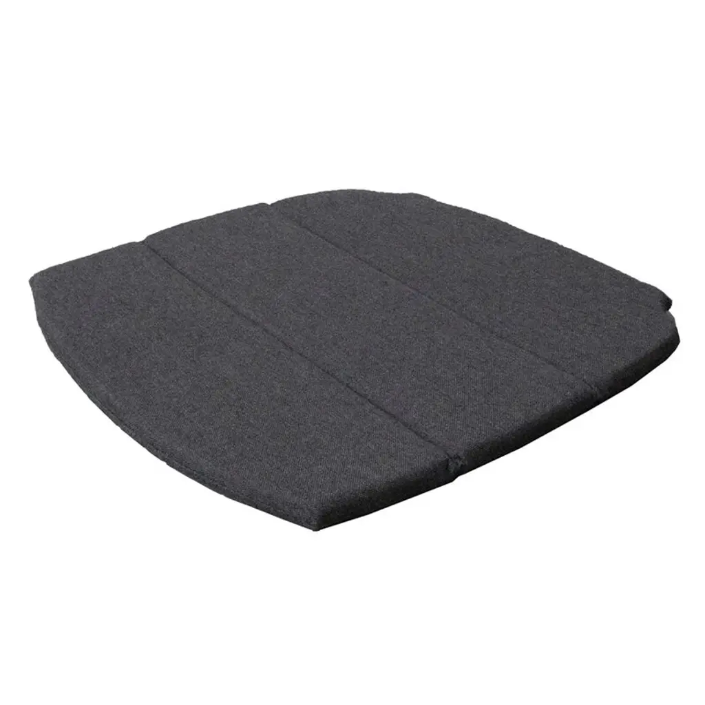 Breeze Seat Cushion For Stackable Dining Chair, Black