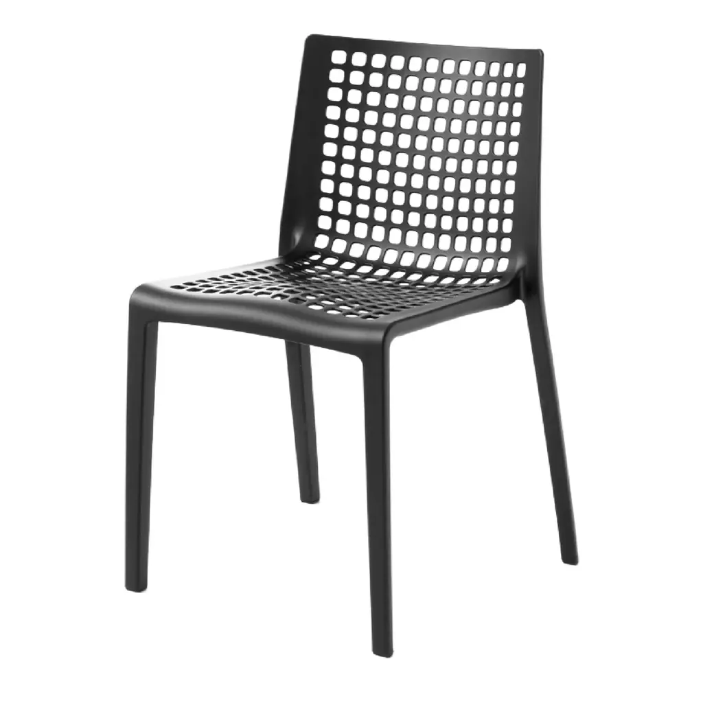 Perforated Stackable Outdoor Dining Chair | Desalto 288