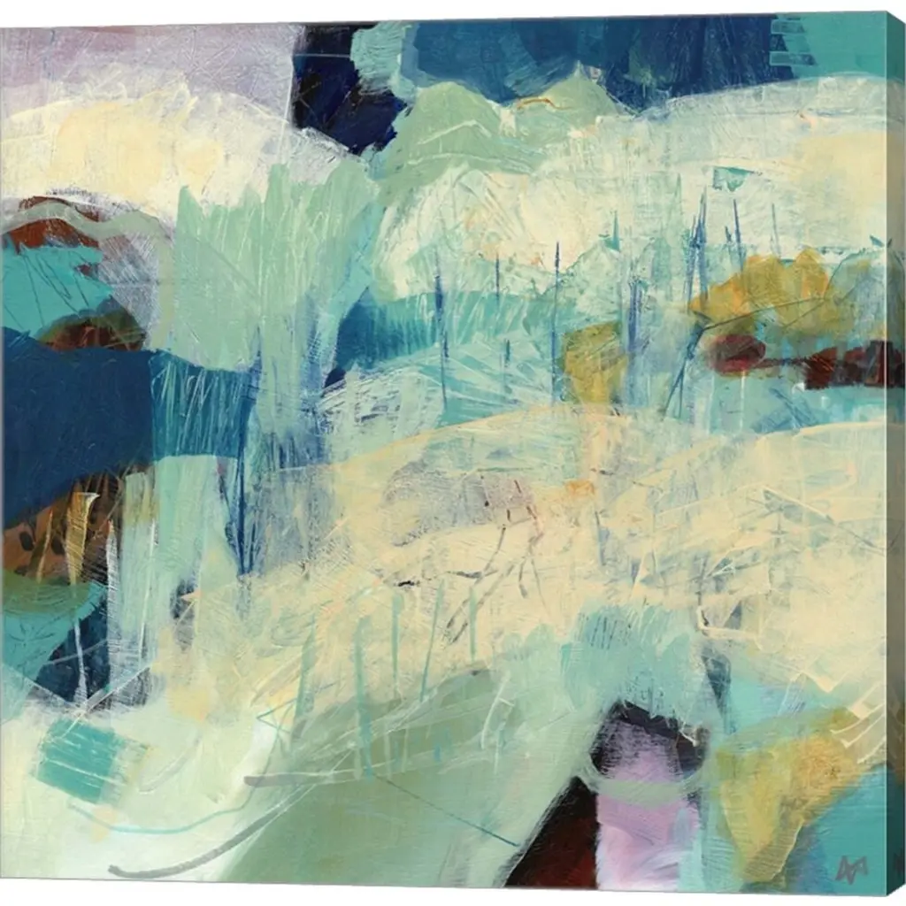 Ann Thompson Nemcosky 'Field Notes No. 12' Canvas Art - 24 X 24