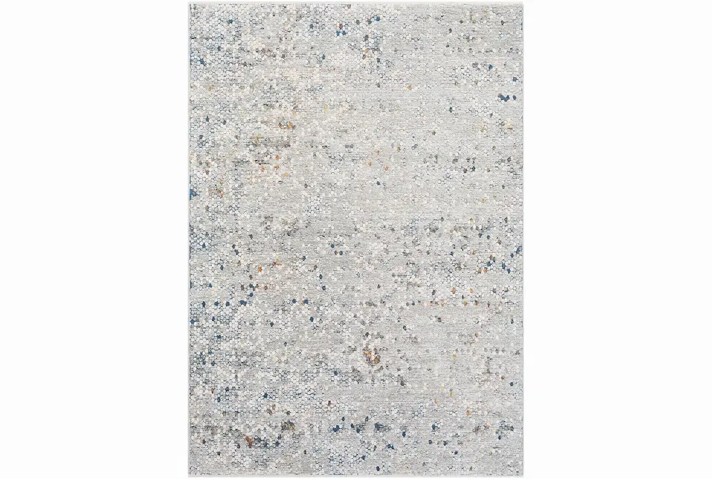3'3"x5' Rug | Modern Slate Copper Pebbles Fiber | Rectangle | Abstract | Indoor | Low Pile | Layering By Surya