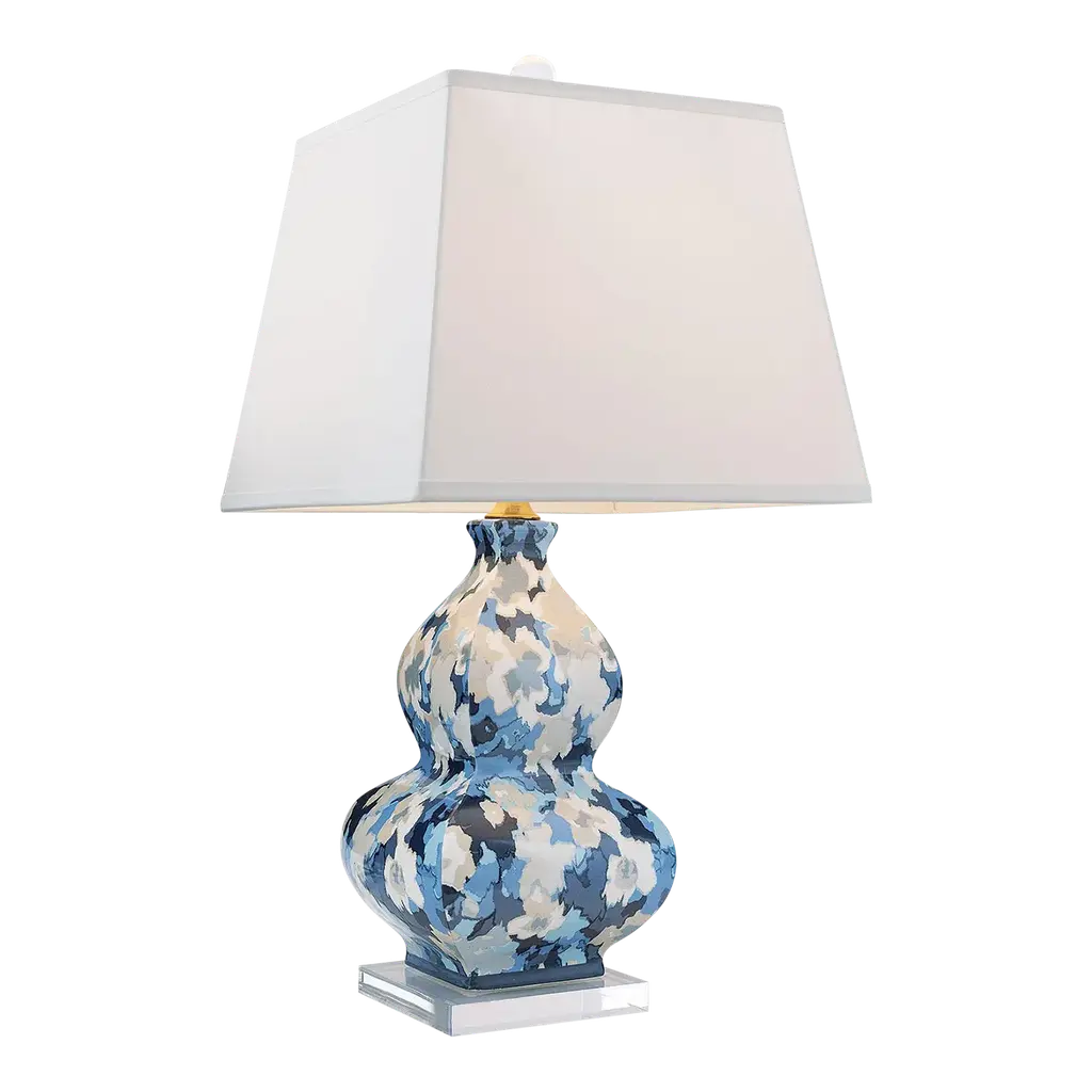 Rousham Blue Lamp