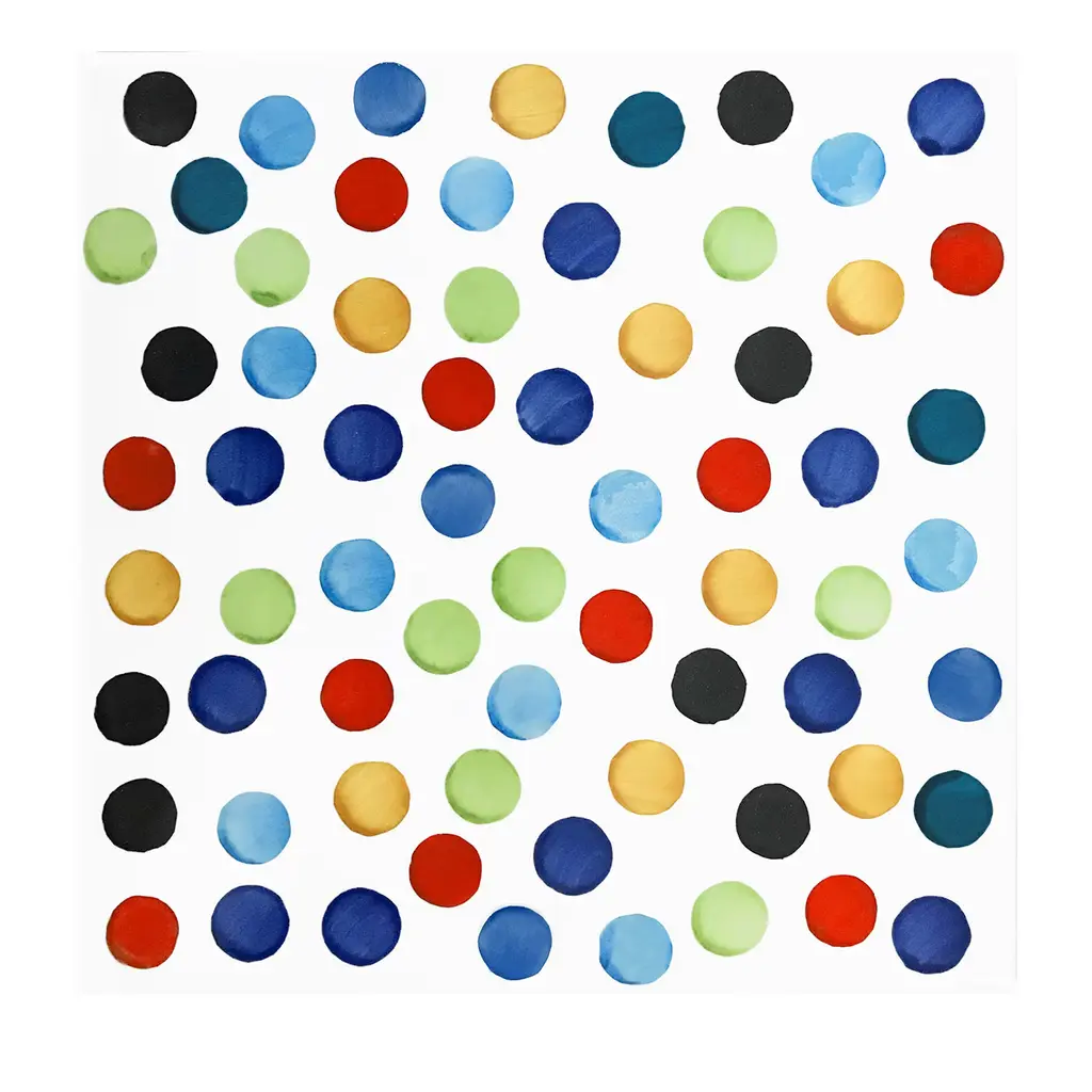 Set Of 25 Tiles Dot 3 Puntini Collection By Alessandro Mendini