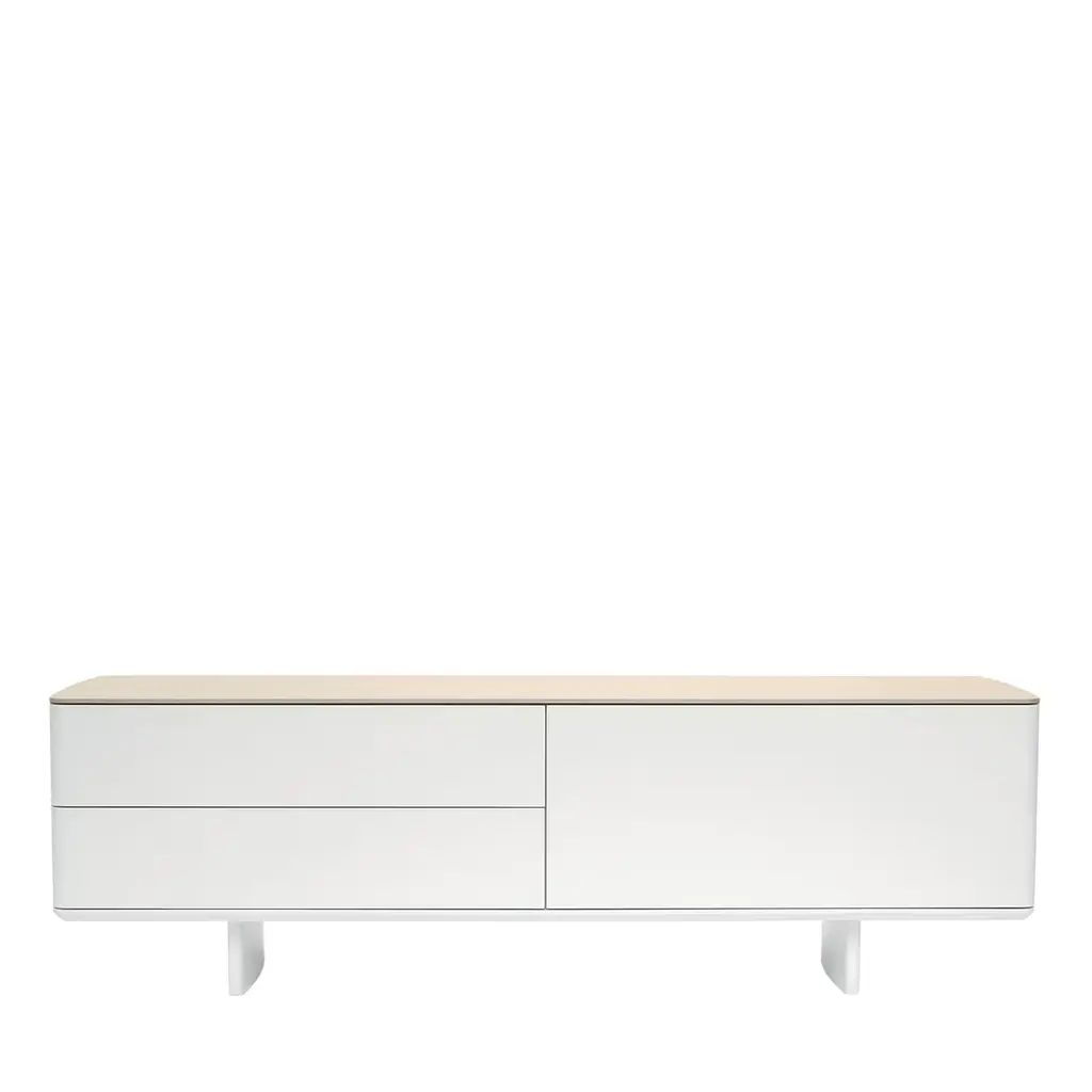 Shift White And Durmast Sideboard By Foster + Partners