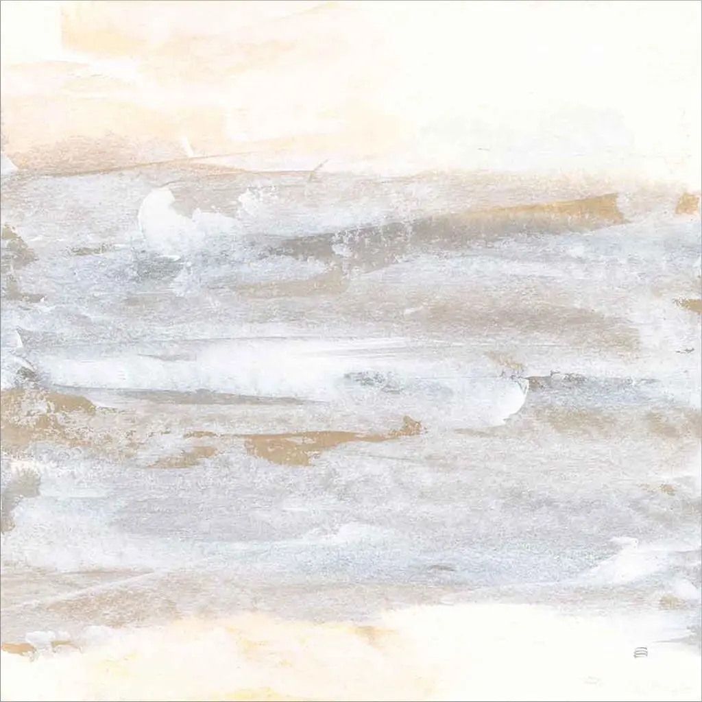 Chris Paschke 'Neutral Texture Ii' Canvas Art - 24 X 24