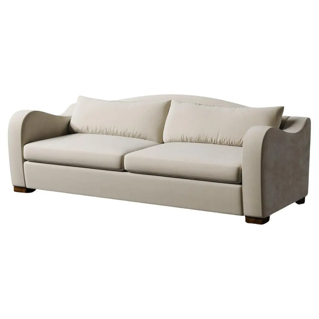 Elodie Sofa In Plush Velvet By Christiane Lemieux