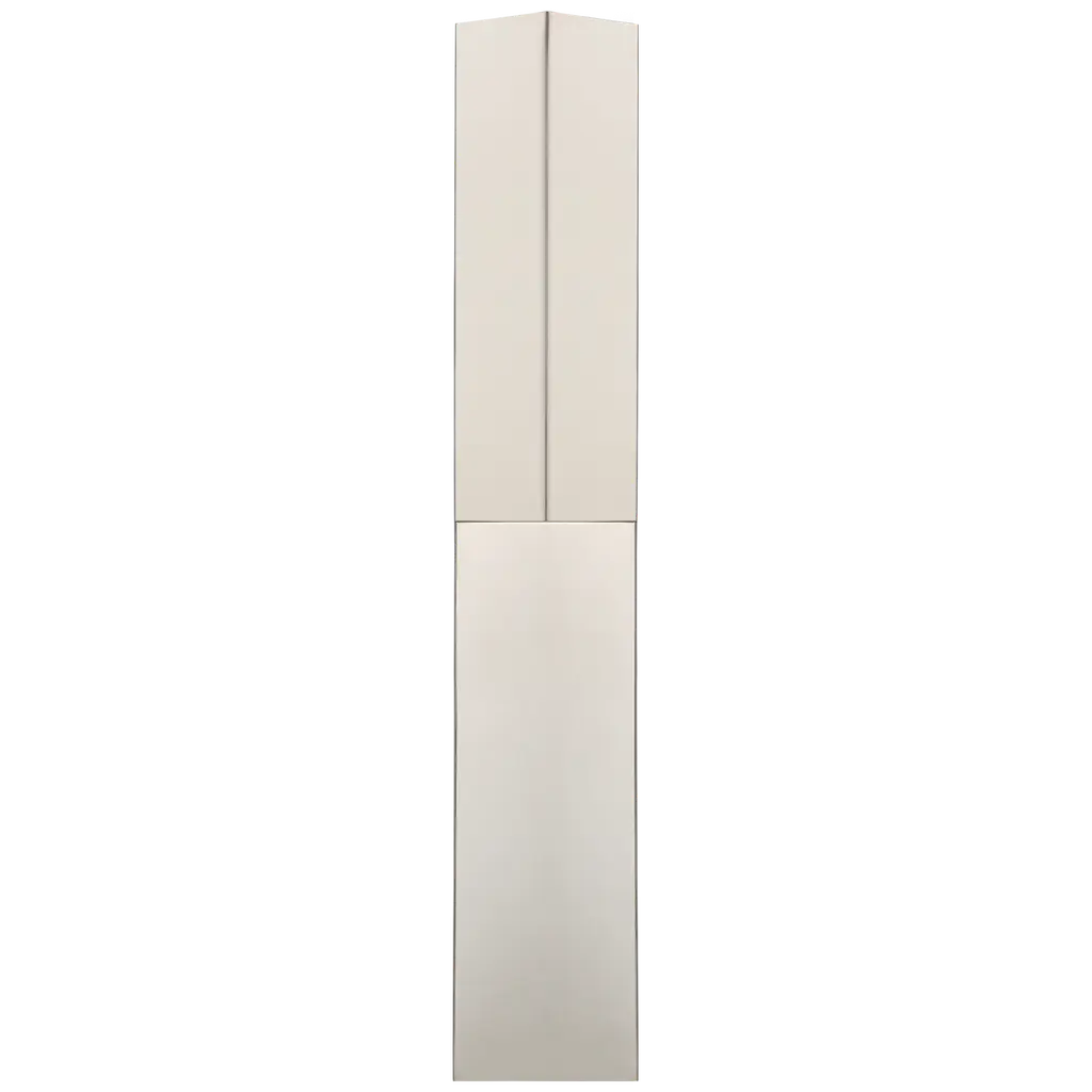 Kelly Wearstler For Visual Comfort Signature Rega 30" Folded Sconce In Polished Nickel