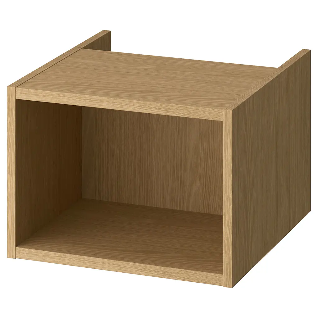 Hagaån Open Cabinet - Oak Effect 18x21x13 1/8 "