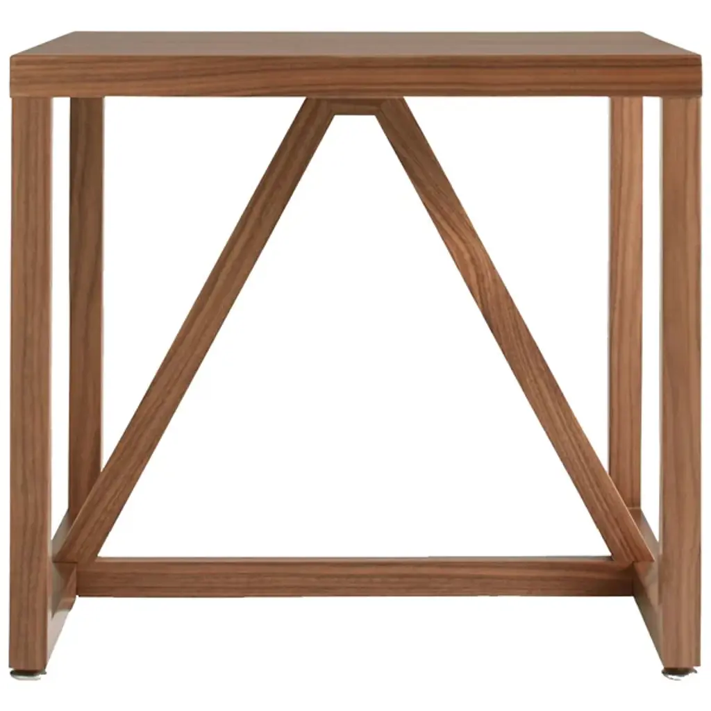 Strut Wood Side Table