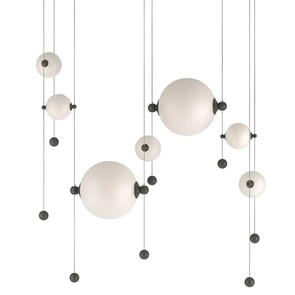 Abacus Double Led Linear Suspension