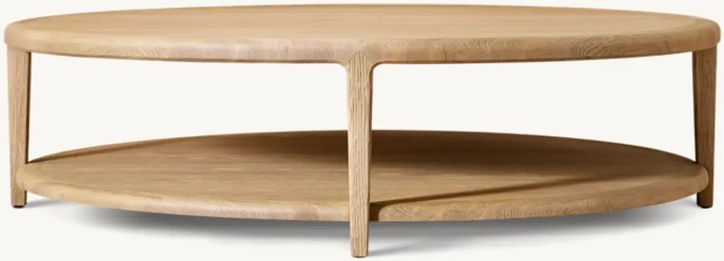 Gael Oak Round Coffee Table