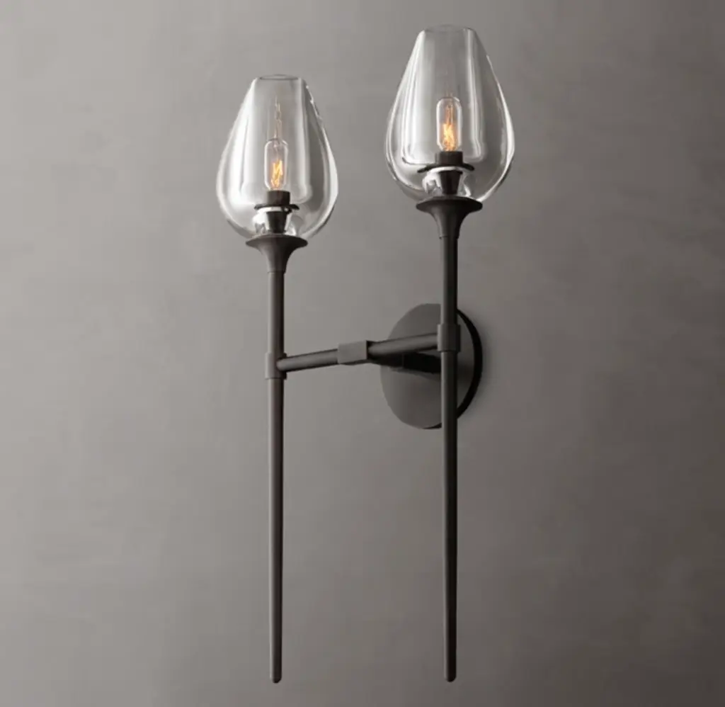 Tulip Double Sconce