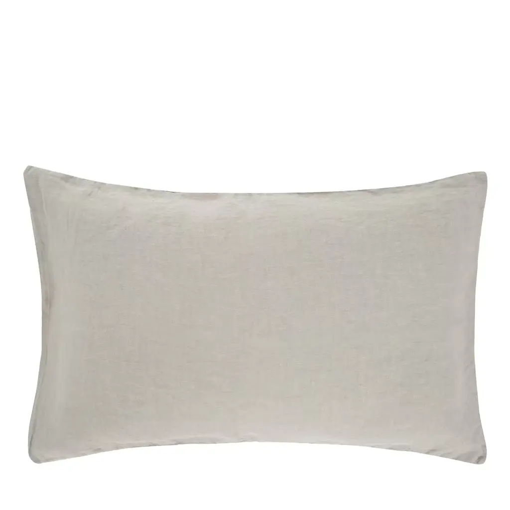 Set Of 2 Natural Linen Pillowcases