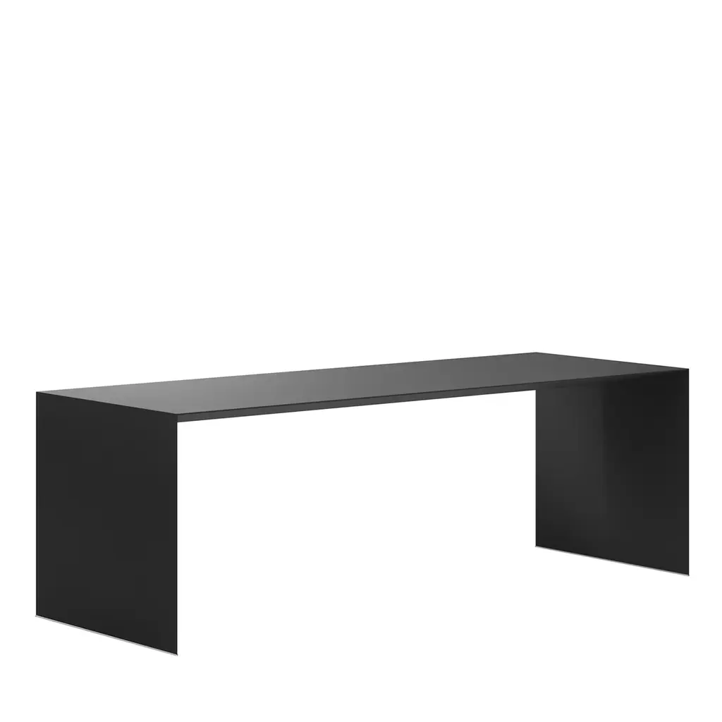 Touch Me Black Iron Outdoor Desk