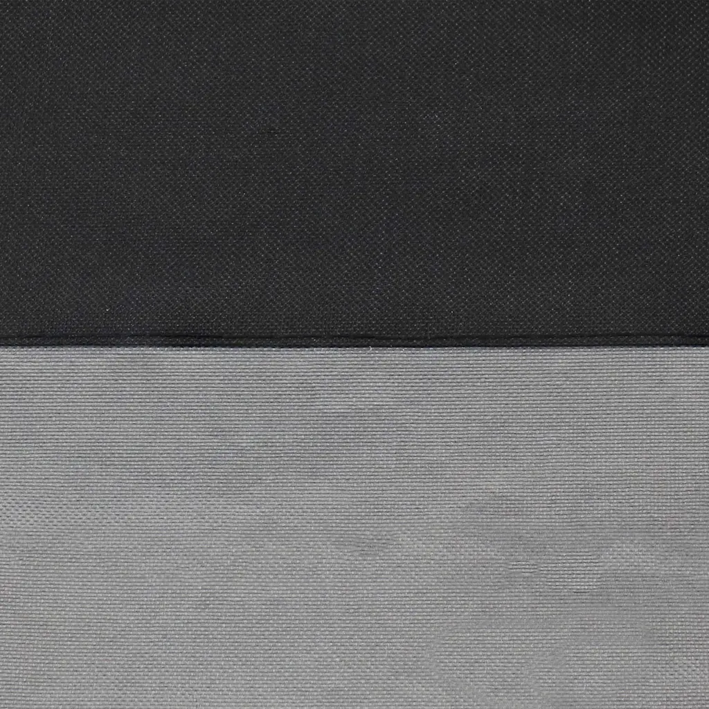 Sunnydaze Round 2-Tone Outdoor Fire Pit Cover - Gray/black - 48-Inch - 48 X 18-Inch - 48 X 18-Inch