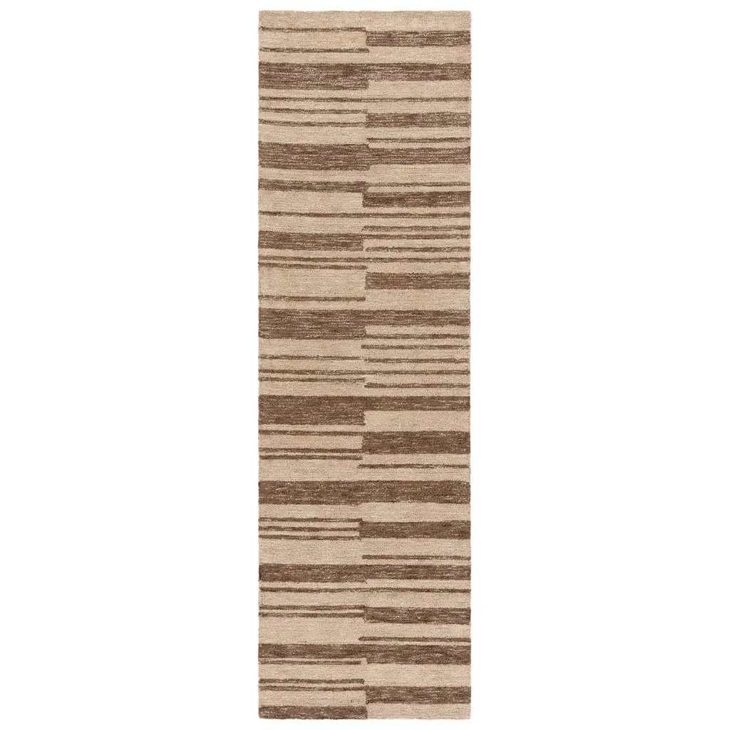 Safavieh Hand-Tufted Natural Fiber Brook Casual Jute Rug - 2'3" X 8' Runner - Natural/brown - Runner