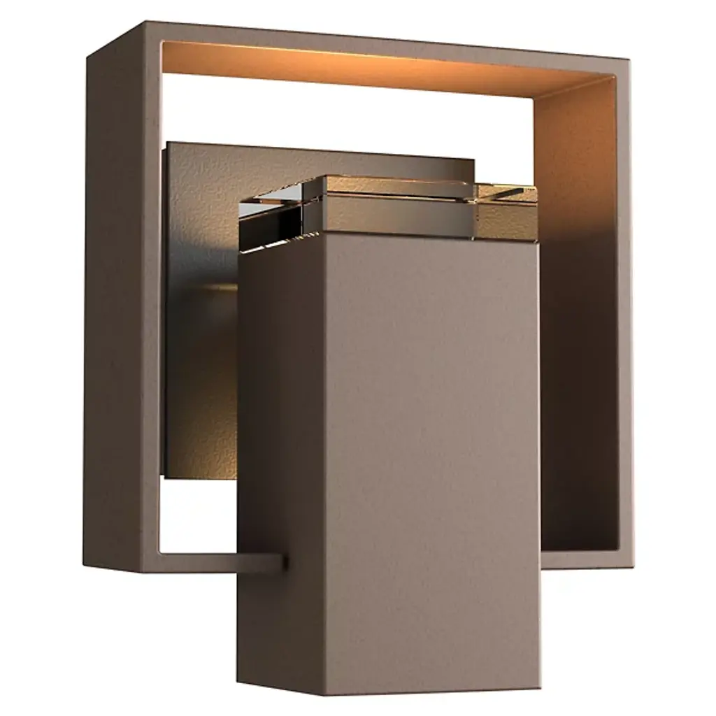 Shadow Box Outdoor Wall Sconce