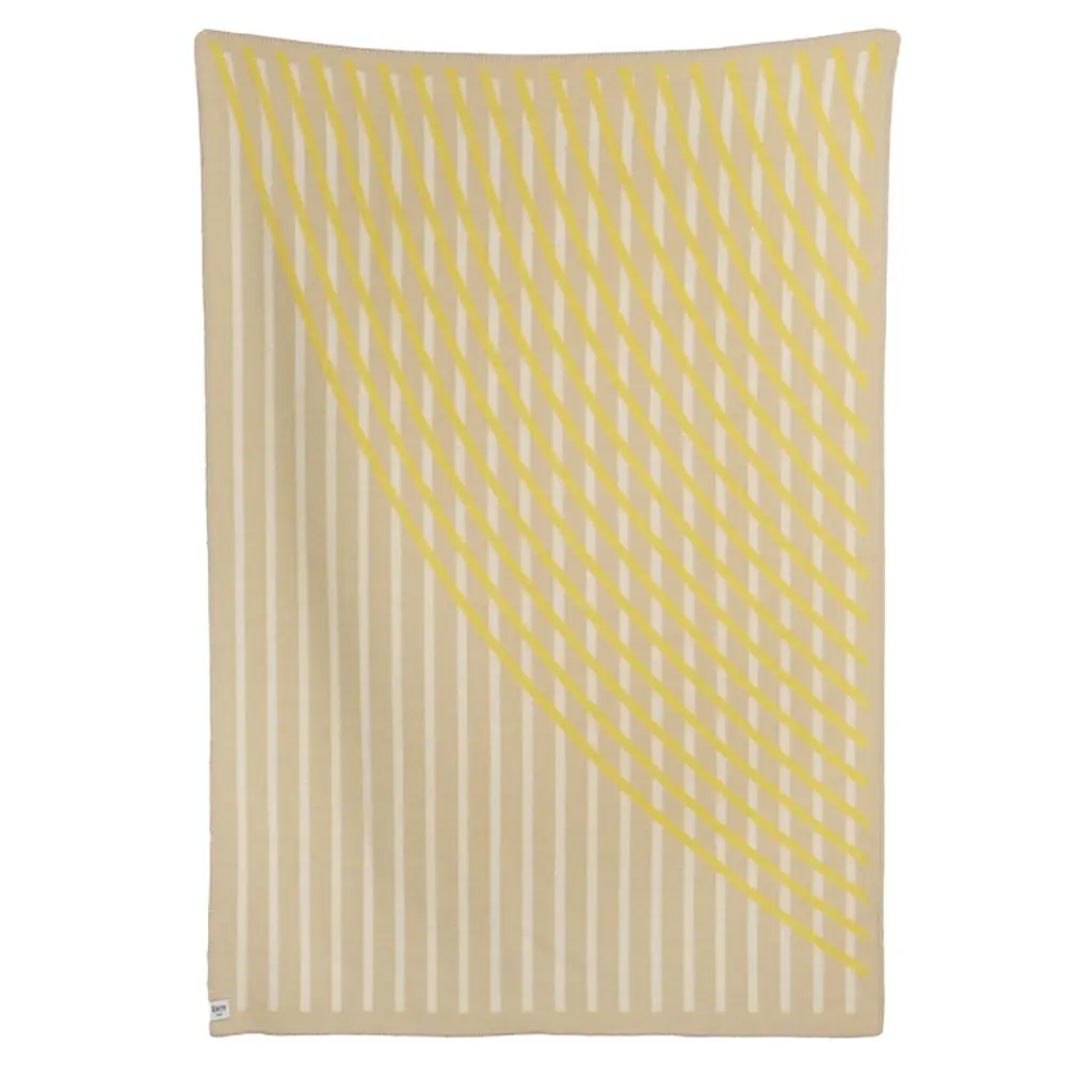 Bislett Throw 200 X 135 Cm, Lemon Tart
