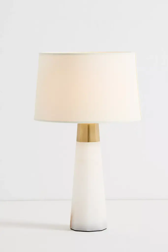 Olsen Cordless Alabaster Accent Table Lamp