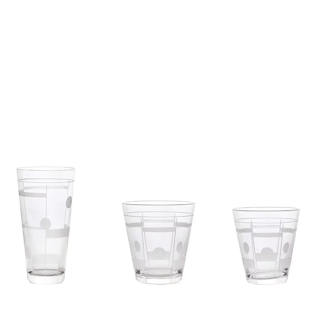 Set Of 3 Sfera Crystal Glasses