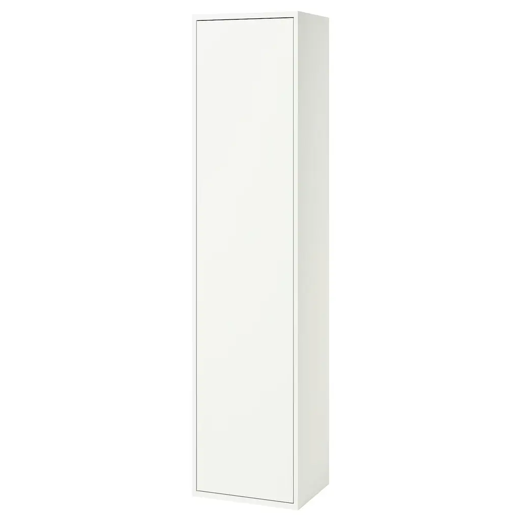 Havbäck High Cabinet With Doors - White 18x15x77 "