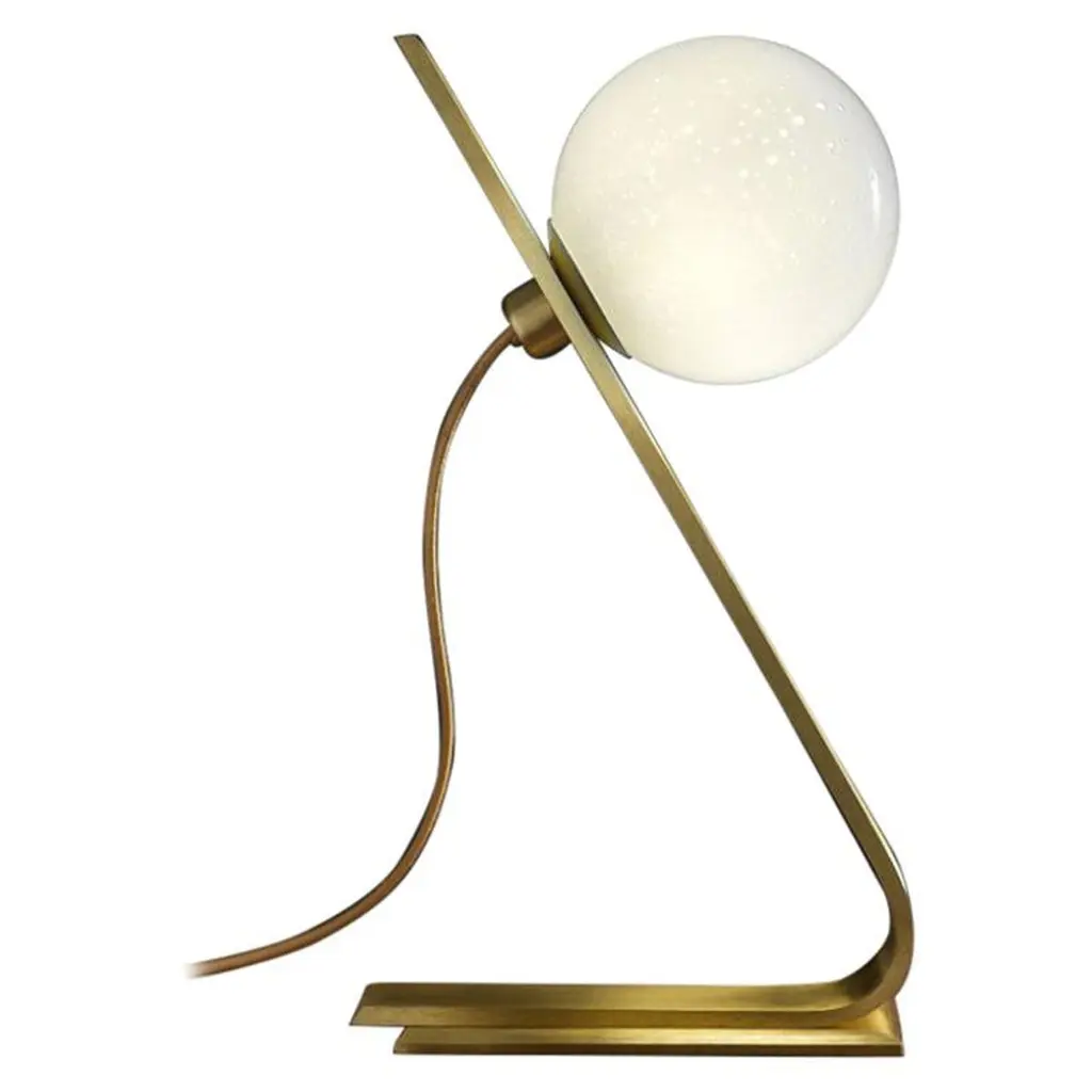 Daphne Brass Italian Table Lamp