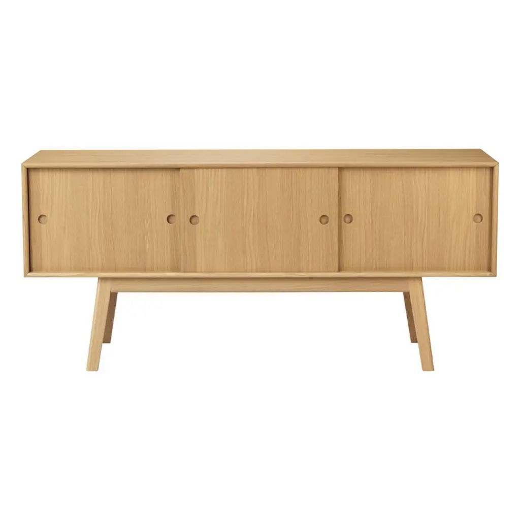 A85 Butler Sideboard, Lacquered Oak