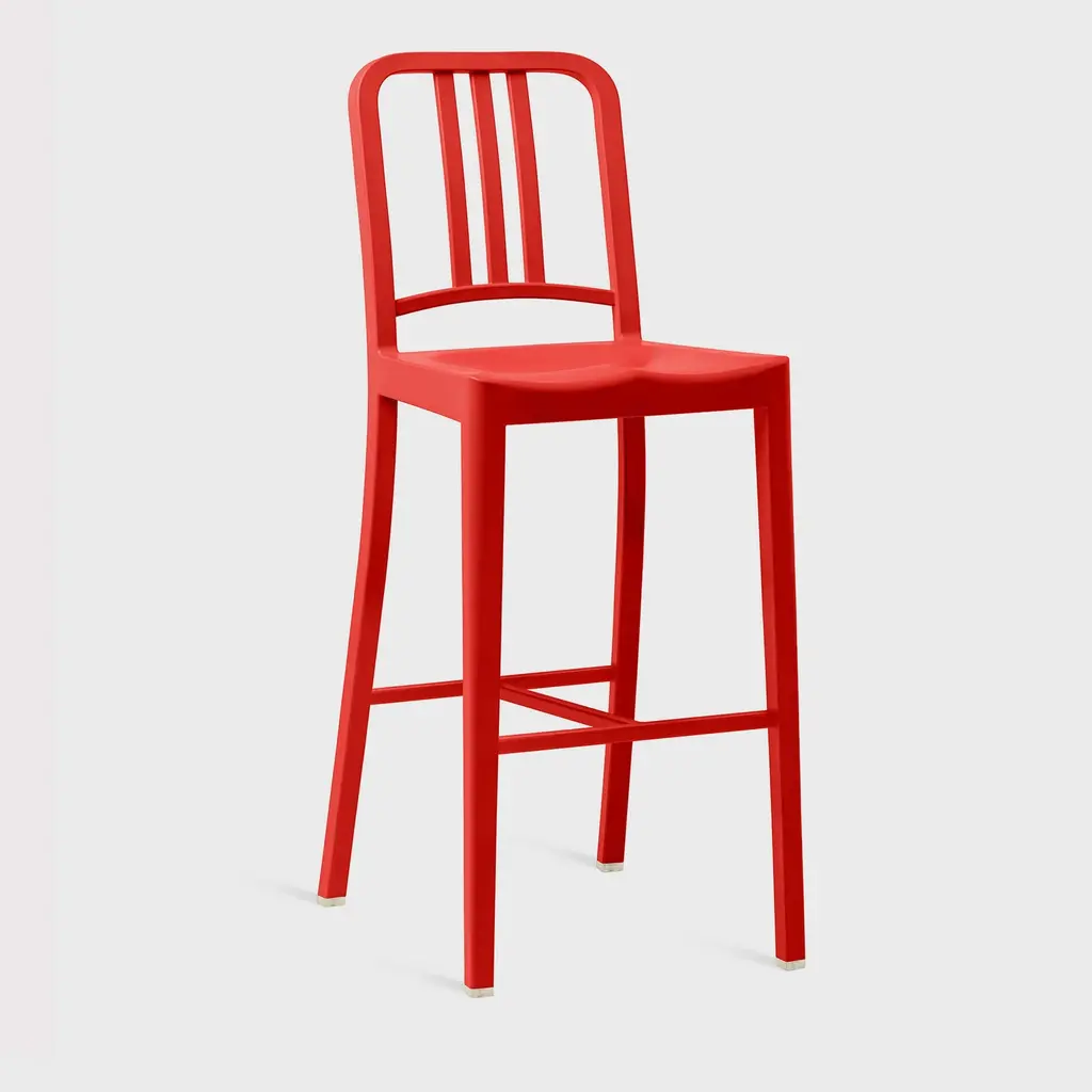 111 Navy Stool