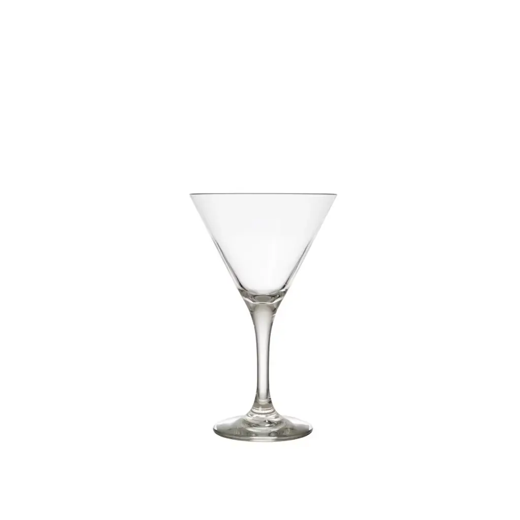 Fortessa Outside Copolyester 8 Ounce Martini Glass, Set Of 6