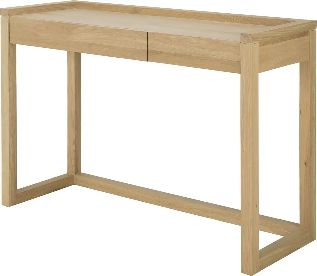 Frame 2-drawer Desk, Oak