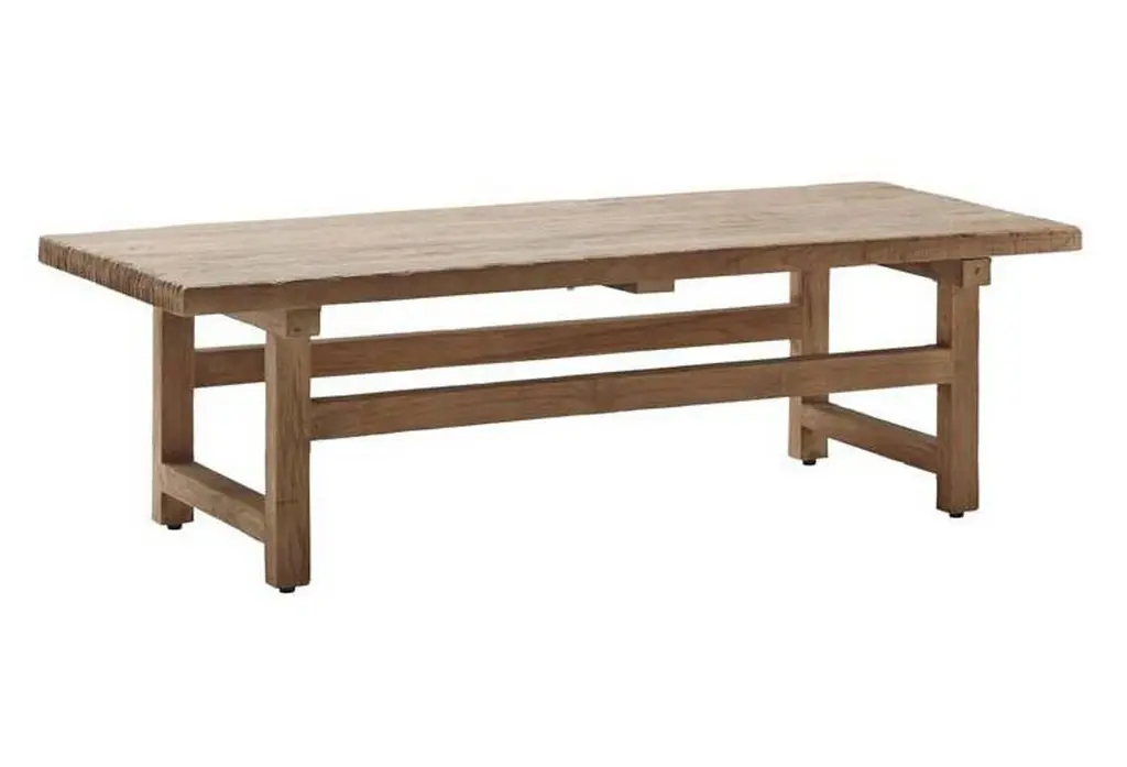 Alfred Teak Coffee Table, Natural