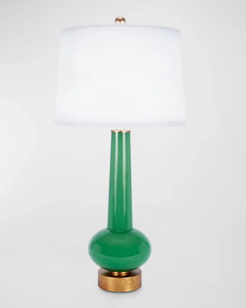 Old World Design Daphne Green Buffet Lamp | Horchow