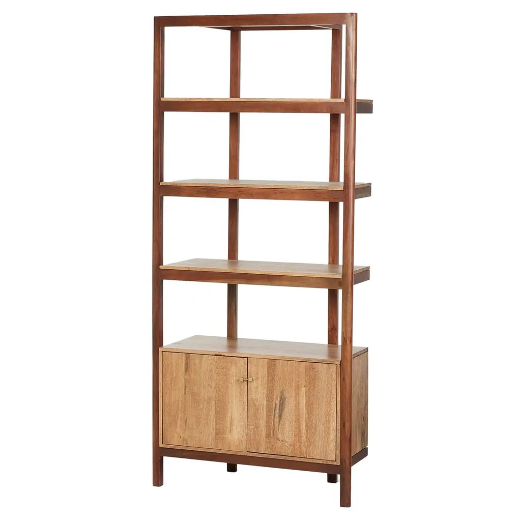 Jocelyn Bookcase, Toasted Acacia