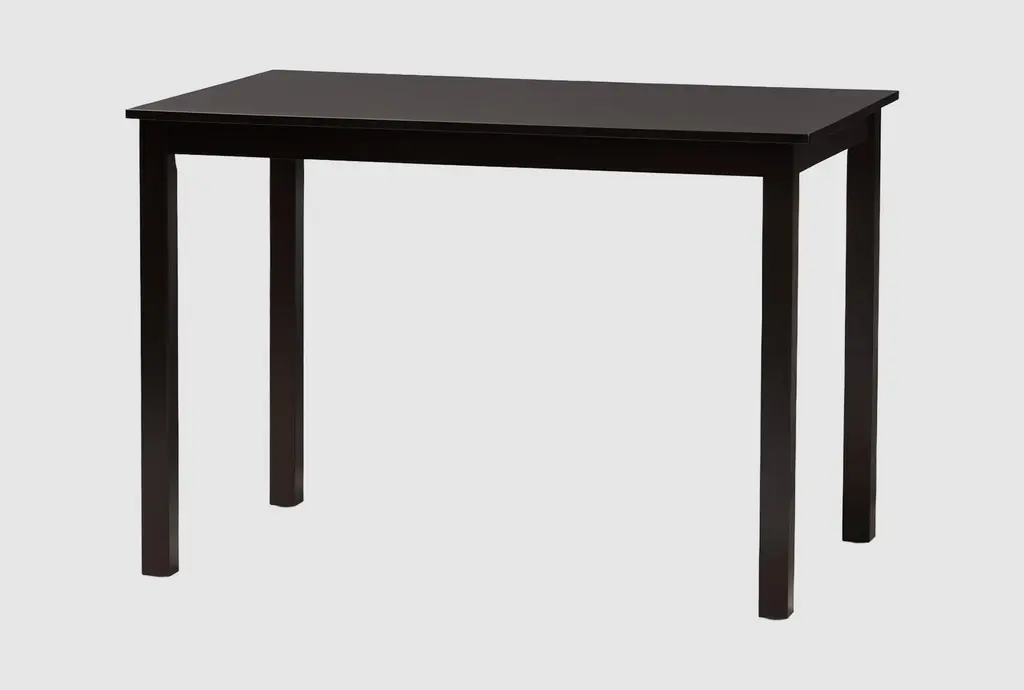 Eva Espresso Brown 43" Dining Table | Rectangular