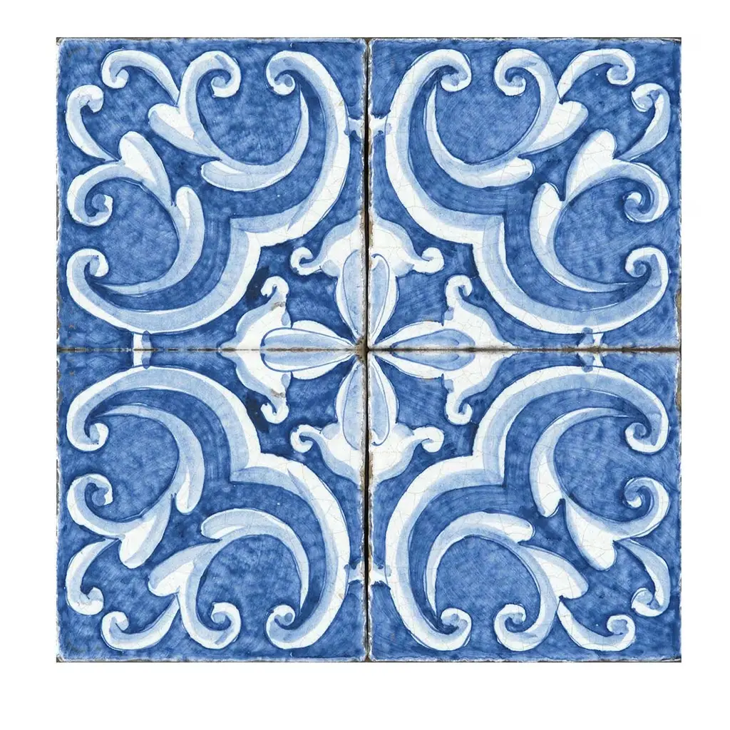 Blu Mare Set Of 4 Tiles #5