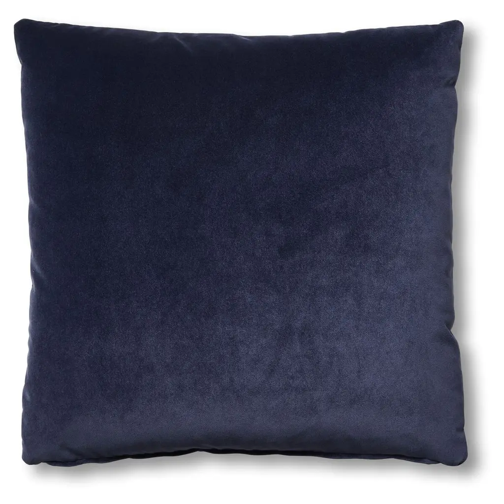 Hazel Pillow, Navy Velvet