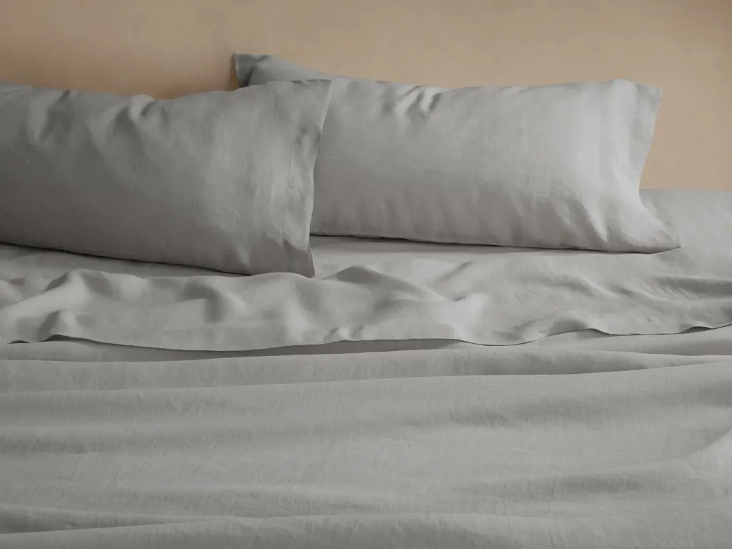 Italian Garment-dyed Linen Sheet Set