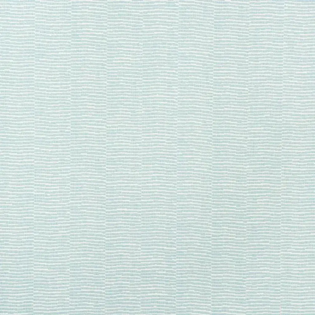Schumacher Promenade Indoor & Outdoor Fabric In Aqua