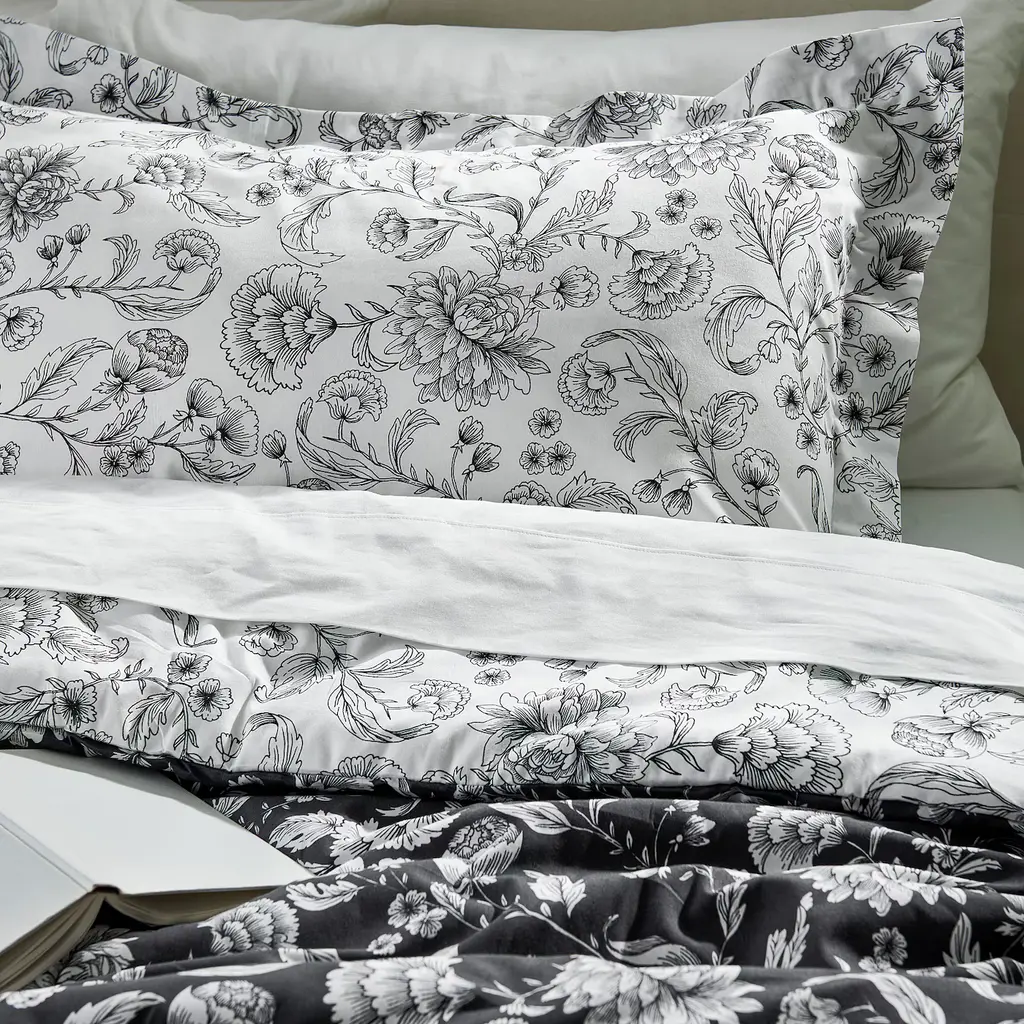 Idalinnea Comforter Set - White/gray Twin/twin X-Long