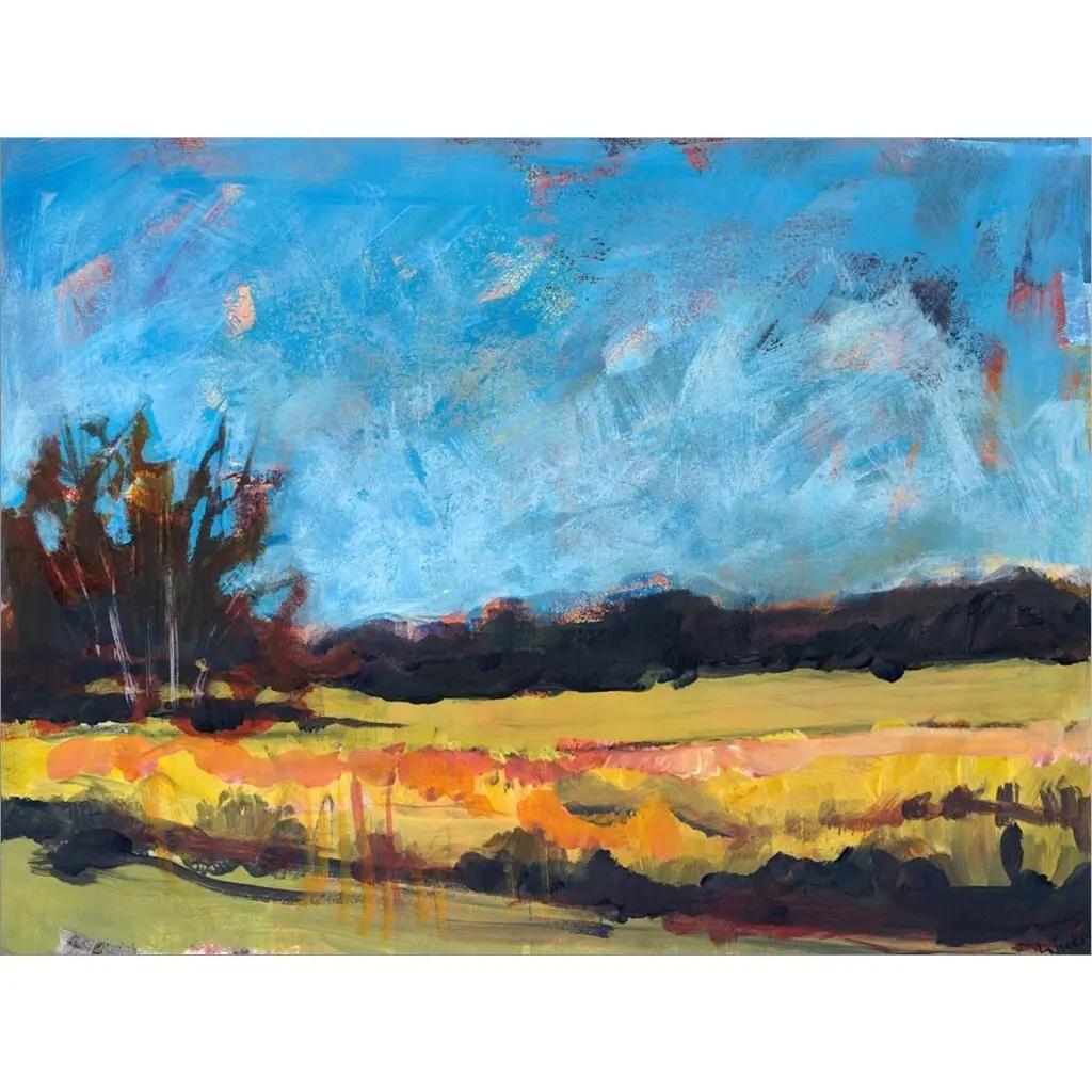 Linda Nickell 'On The Road' Canvas Art - 27 X 20