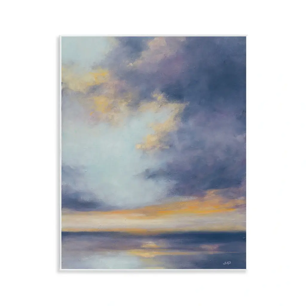 Stupell Light Of Dawn Seascape Wall Plaque Art Design By Julia Purinton - 11 X 14