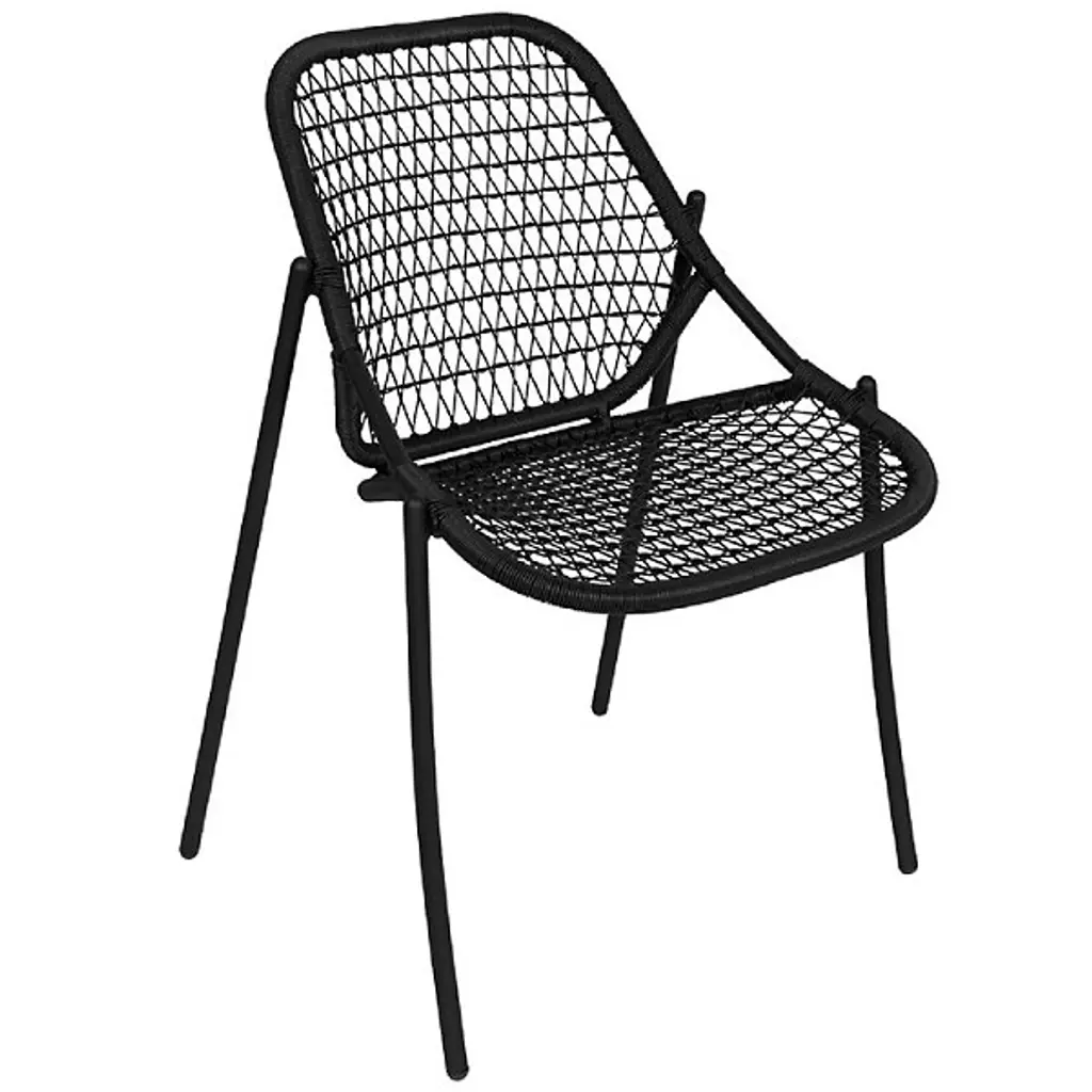 Sixties Outdoor Stackable Chair - Set Of 2