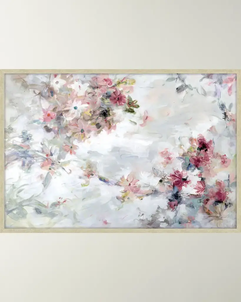 Prestige Arts Cascading Floral Giclee On Canvas | Horchow