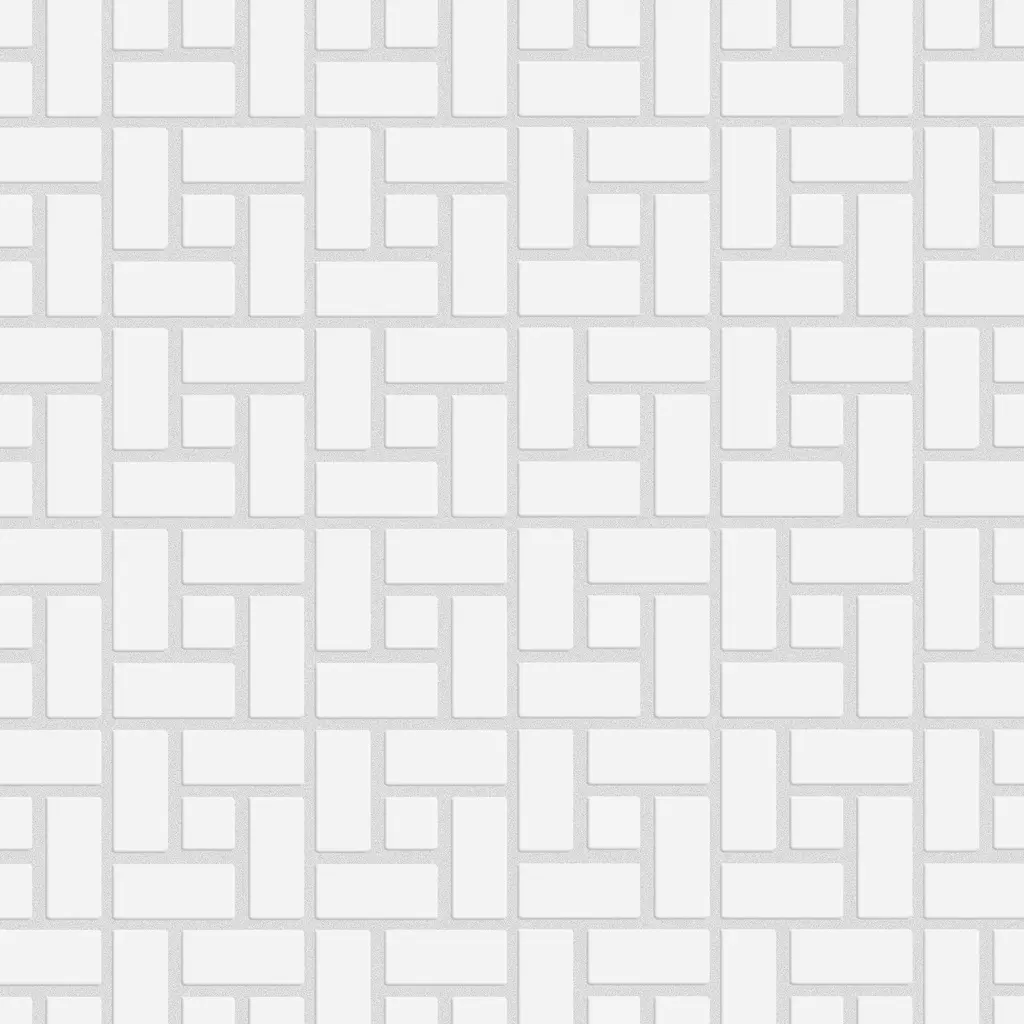 Merola Tile Spiral Matte White W/ Glossy White Dot 12-5/8" X 12-5/8" Porcelain Floor And Wall Tile - Sample Swatch