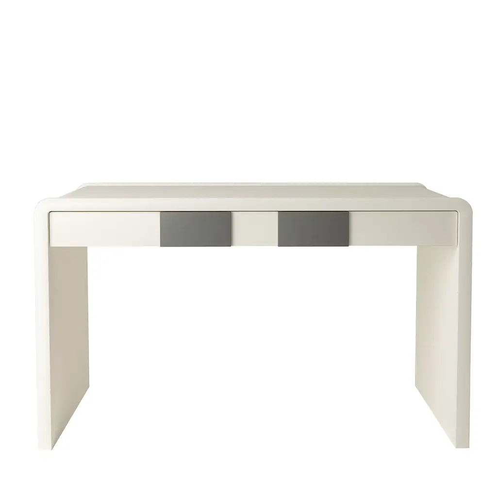 Irma Desk Ivory And Gray