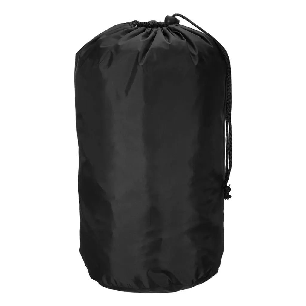 Unique Bargains Sleeping Bag Accessory Drawstring Waterproof Dust Stuff Sack 9 X 16 Inch Black