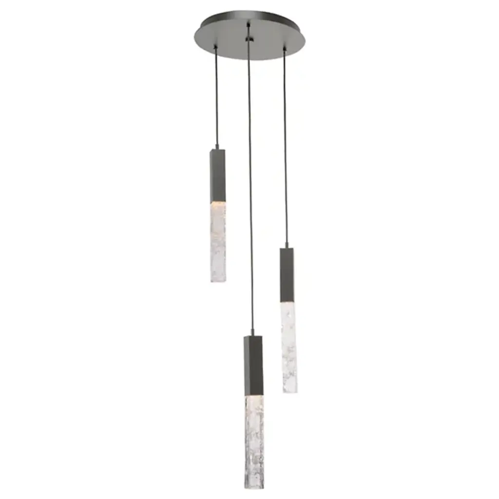 Axis Led Round Multi-Light Pendant
