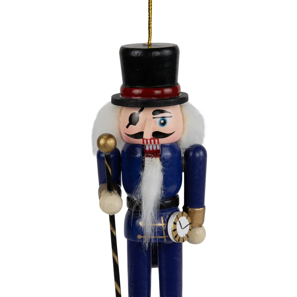 The Nutcracker Suite Christmas Figures - 5.25" - Red And Blue - Set Of 4 - Red